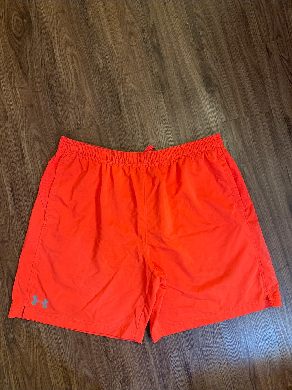 Under Armour Bright Orange Men's Training Shorts